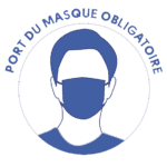 logo masque obligatoire dans le restaurant